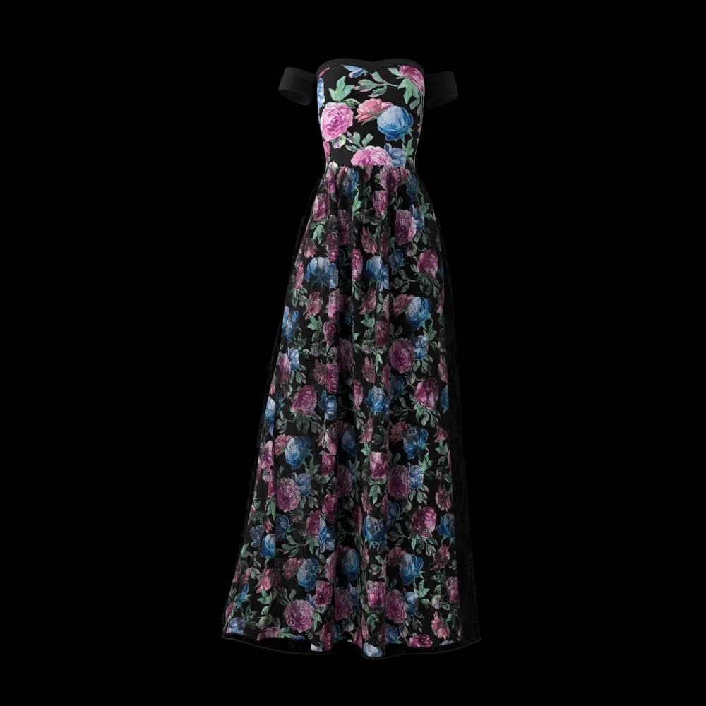 Black Women's Gown
